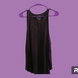 American Eagle Outfitters soft & sexy aeo tak 1977 tank top  in burgundy red L